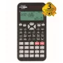 REBELL RE-SC2060S BX teaduslik kalkulaator, 240 funktsiooni, 2-realise LCD-ekraaniga, patareitoitel, must
