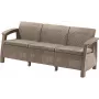 KETER Corfu Love Seat Max beež kolmekohaline aiasofa