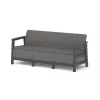 KETER Aiasofa kolmekohaline Scandi Linea 3-kohaline sofa hall