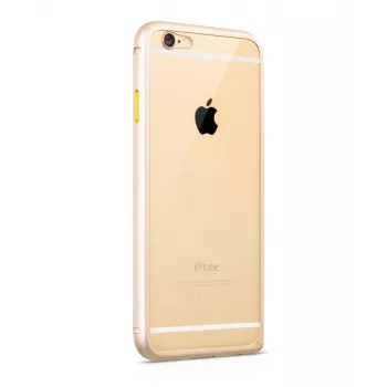 Apple iPhone 6 / 6s Blade Series Alumiinium Bumper HI-T022 Gold