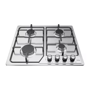 ISEASY MGBG-604C eraldiseisev gaasipliit 65L ahju ja grilliga, roostevaba teras