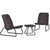 KETER aiamööblikomplekt Rio Patio Set pruun