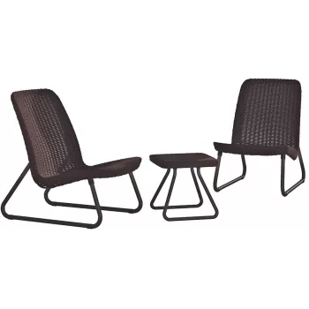 KETER aiamööblikomplekt Rio Patio Set pruun