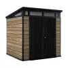 KETER Aiamaja Deco Pent 7x7 saarepuu toonis