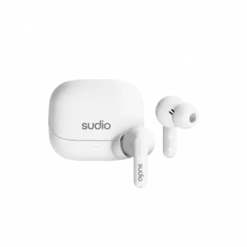 Sudio C8 juhtmevabad kõrvaklapid, ANC, Bluetooth 5.4, valged
