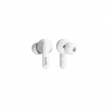 Sudio C8 juhtmevabad kõrvaklapid, ANC, Bluetooth 5.4, valged