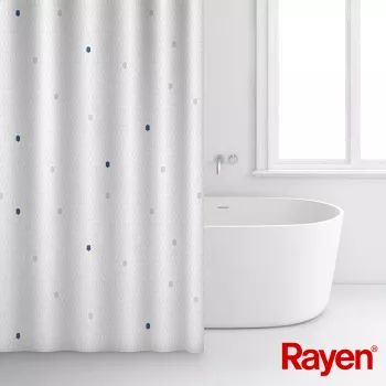 RAYEN Dušikardin 180x200cm valge, polüester