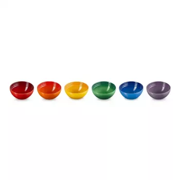 LE CREUSET 6-osaline keraamiliste kaussede komplekt 330 ml erinevates värvides