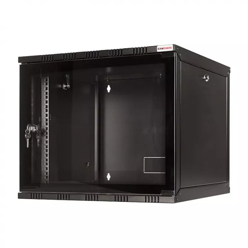 LOGILINK 19 inch seinale kinnitatav SOHO kapp 12U 540*550, lahtivõetav, must