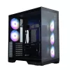 Zalman D50, ATX Mid Tower arvutikorpus, 3 x 120mm ventilaatorit, must