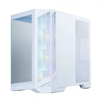 Zalman D50 White ATX Mid Tower arvutikorpus 3x ARGB ventilaatoriga ja karastatud klaasiga