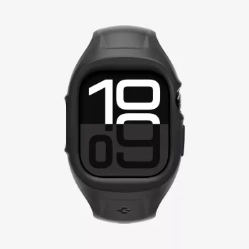 Spigen Liquid Air Pro - ümbris ja rihm Apple Watch Ultra 49 mm jaoks (must)