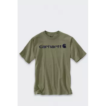 Carhartt Dearborn Relaxed Logo T-särk DUSTY OLIV