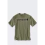 Carhartt Dearborn Relaxed Logo T-särk DUSTY OLIV