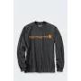 Carhartt Dearborn Relaxed LS Logo T-särk CARBON