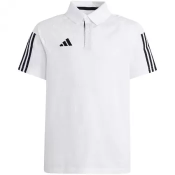 adidas Tiro 23 Competition Cotton laste T-särk valge IC4576 140cm