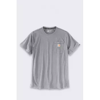 Carhartt Force Mid Pocket T-särk Heather Grey