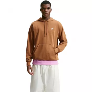 Meeste Nike Club FT PO kapuutsiga pusa helepruun FN3866 270 2XL