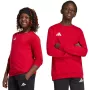 adidas Entrada 26 Sweat Top laste pusa punane JZ6556 128cm