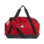 adidas Tiro Duffle keskmine kott alumise sektsiooniga punane JY7953