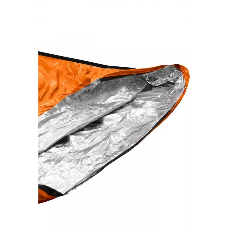 ORTOVOX Bivy Ultralight täiskasvanute ristkülikukujuline magamiskott polüuretaan, hõbedane sinine, oranž
