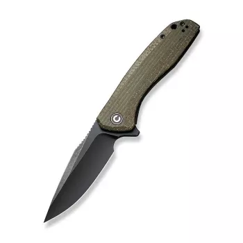 CIVIVI Baklash C801K Kokkupandav Nuga 9Cr18MoV Roheline Micarta Jäme