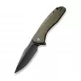 CIVIVI Baklash C801K Kokkupandav Nuga 9Cr18MoV Roheline Micarta Jäme