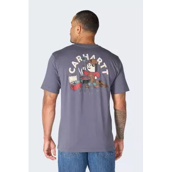 Carhartt Irvine Grill T-särk BLUESTONE