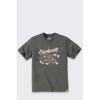 Carhartt Dearborn Holiday T-särk BASIL HEATHER