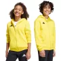 Laste pusa adidas Entrada 26 Full Zip Hoodie kollane KH1777 128cm