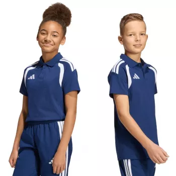 Laste adidas Tiro 26 League Polo tumesinine KF3406 128cm