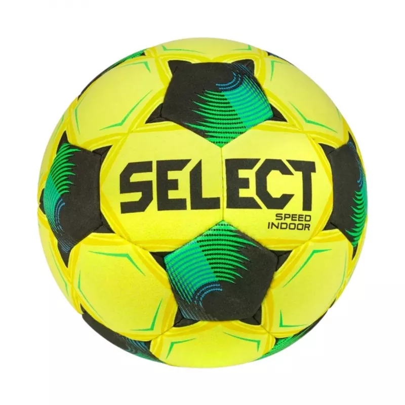 Select Speed Indoor v26 jalgpall, kollane/roheline, 140011, suurus 4