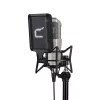 Comica STM01 USB kondensaatormikrofon kardioidse suunakarakteristikuga, 24-bit/48kHz, reaalajas monitooring, võimenduse reguleerimine, vaigistus, täismetallkorpus, lauaalune alus, pop-filter