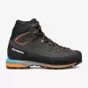 Scarpa Zodiac Tech GTX mägironimissaapad, GORE-TEX Performance Comfort, Perwangeri nahk, Vibram Mont tald, Anthracite/Tonic Orange, EU 44