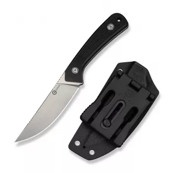CIVIVI Carveth Fikseeritud Teraga Nuga AEB-L Must G10 (C25040-1)