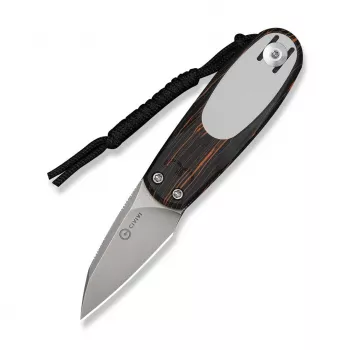 Nóż Civivi Purr Nitro-V Orange Black & White G10