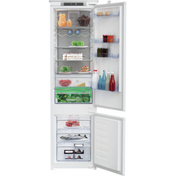 BEKO külmik BCNA306E4SN sisse ehitatud, 193,5 cm, energiaklass E, HarvestFresh, Neo Frost, metallsein