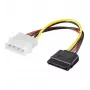 EXSYS S-ATA toitekaabel 1 x 4 Pin to 1 x 15 Pin, 15 cm (EX-K3610)
