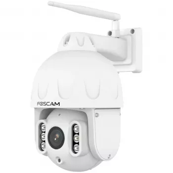 FOSCAM SD8P välikaamera panoraam/kallutus Wi-Fi, 8MP 4K, 4x optiline suurendus, IP66, valge
