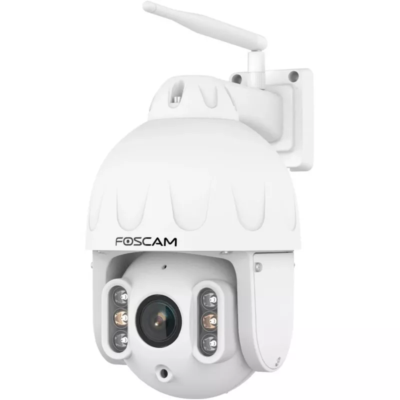 FOSCAM SD8P välikaamera panoraam/kallutus Wi-Fi, 8MP 4K, 4x optiline suurendus, IP66, valge