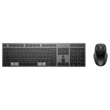 HP 720 mitme seadmega ühilduv traadita klaviatuuri ja hiire komplekt - Twilight Black 9T5A9AA#ABD