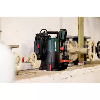 Metabo KP 160-35 SF kombineeritud sukel-/survepump 500 W, 16000 l/h, 7,5 m, 35 mm osakesed, 10 m kaabel, must/roheline 601792000