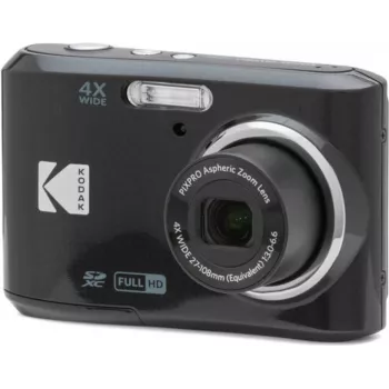 Kodak PIXPRO FZ45 16 MP kompaktkaamera - 4x optiline suum, 2,7 inch LCD, HD-video, must