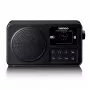 Lenco PDR-033BK kaasaskantav DAB+/FM-raadio Bluetoothi ja laetava akuga - must