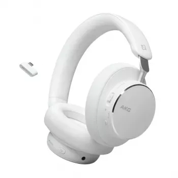 AKG N9 Hybrid juhtmevabad kõrvaklapid üle kõrva, adaptiivse ANC-iga, Bluetooth 5.3 - valge