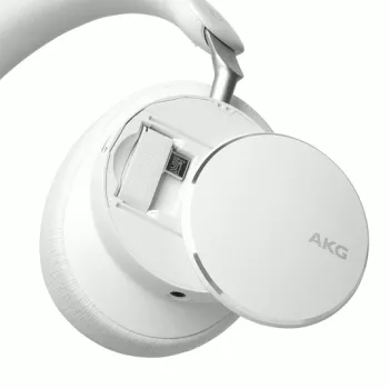 AKG N9 Hybrid juhtmevabad kõrvaklapid üle kõrva, adaptiivse ANC-iga, Bluetooth 5.3 - valge