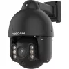 Foscam SD8EP välikasutatav panoraam-/kallutuskamera PoE, 8MP 4K, 4x optiline suum, IP66, must