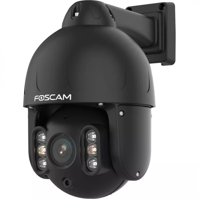 Foscam SD8EP välikasutatav panoraam-/kallutuskamera PoE, 8MP 4K, 4x optiline suum, IP66, must