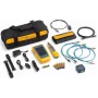 Fluke Networks LinkIQ Duo tööstusliku Etherneti kaabli- ja võrgutestri komplekt M12 adapteritega, PoE, kuni 10 Gb/s, Li-Ion, CAT 3-8 6029135
