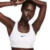 Nike Swoosh Keskmise Toetusega Spordirinnahoidja Valge XL